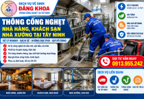 Thông Cống Nghẹt Nhà Hàng, Khách Sạn, Nhà Xưởng Tây Ninh