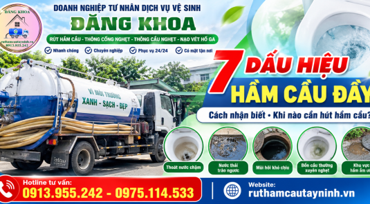 7 Dấu Hiệu Hầm Cầu Đầy Và Cách Xử Lý Hiệu Quả
